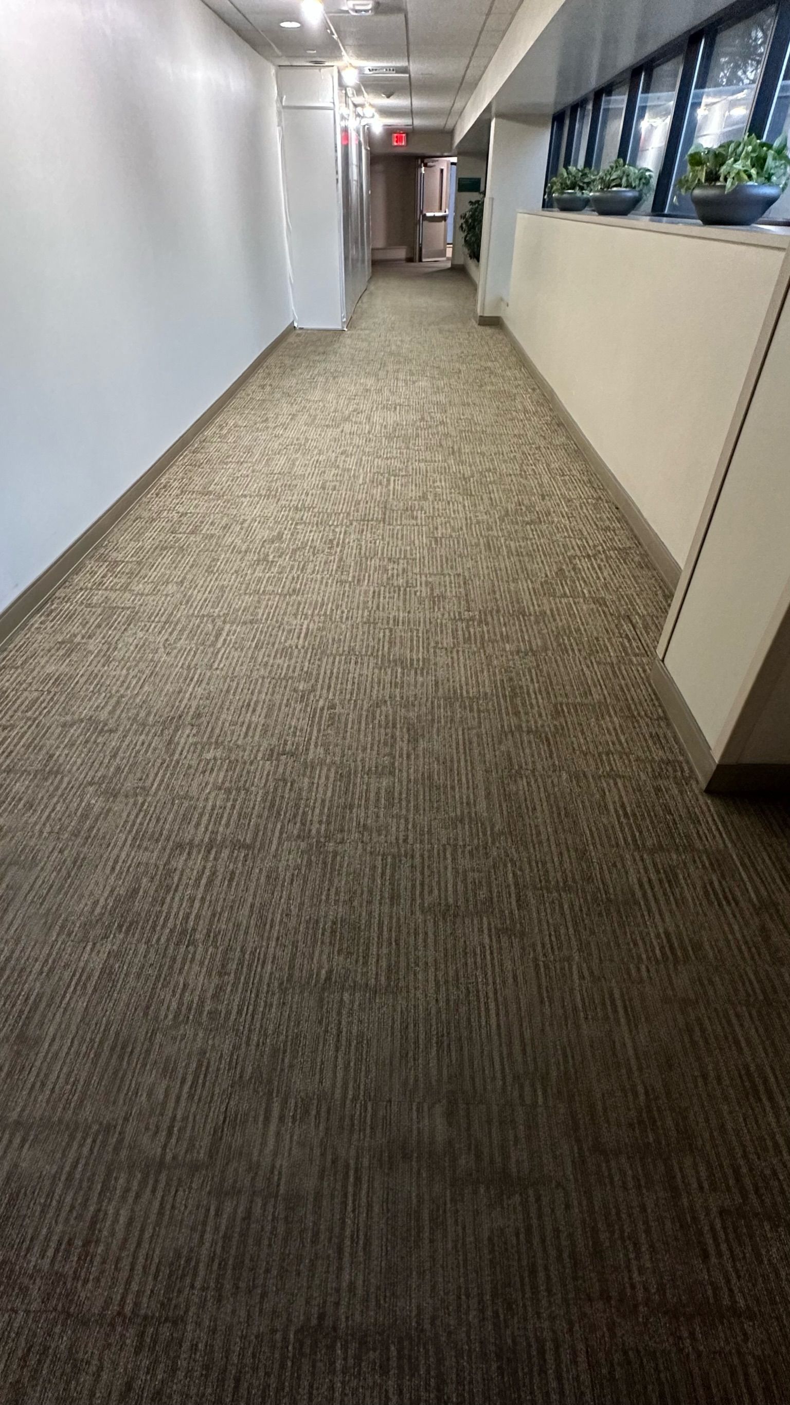 Routine Dust Mopping Prevents Surface Wear