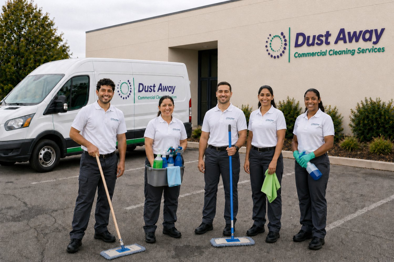 The Dust Away team, Charlotte, NC